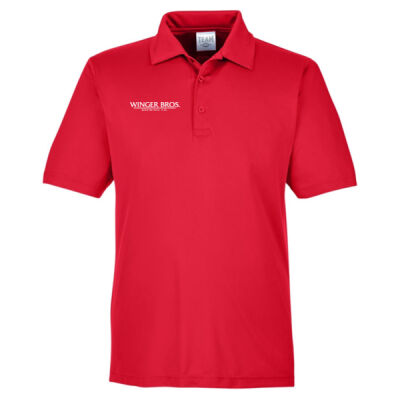 Standard Polyester Polo with Wingers Bros. Logo Thumbnail