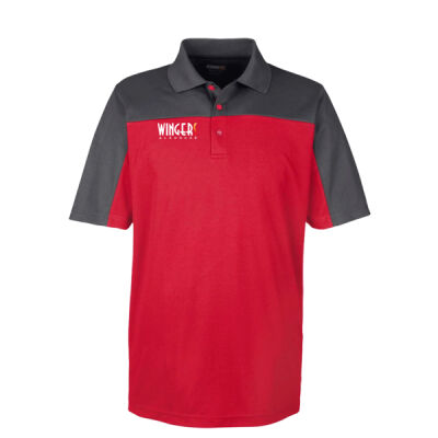 Two-Tone Core Polo w/Wingers Alehouse Logo Thumbnail