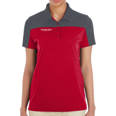 Womens Two-Tone Core Polo w/Wingers Alehouse logo 2 Thumbnail