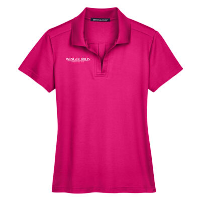 Crown Lux Performance Plaited Polo-Winger Bros. Logo Thumbnail