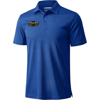 *MAY SALE * Mens Premium Polo -Winger Bros. Logo Thumbnail