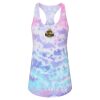 Women's Tie-Dyed Racerback Tank Top Thumbnail
