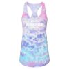 Women's Tie-Dyed Racerback Tank Top Thumbnail