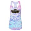 Women's Tie-Dyed Racerback Tank Top Thumbnail